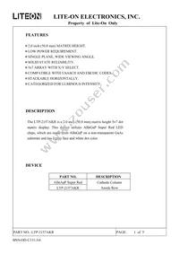 LTP-2157AKR Datasheet Page 2