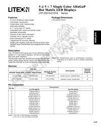 LTP-2157AKY Datasheet Cover