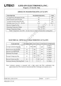 LTP-2157AY Datasheet Page 4