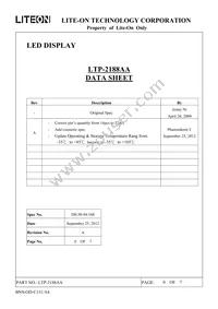 LTP-2188AA Datasheet Page 2