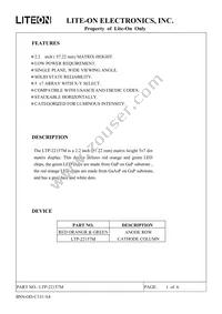 LTP-22157M Datasheet Page 2