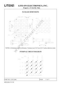 LTP-2344E Datasheet Page 3