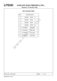 LTP-2344E Datasheet Page 4