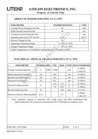 LTP-2344E Datasheet Page 5