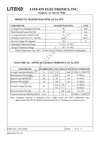 LTP-2344G Datasheet Page 5