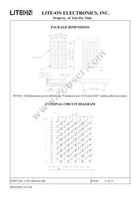 LTP-2458AA-NB Datasheet Page 3