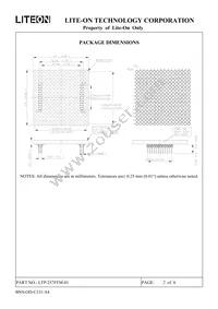 LTP-257FFM-01 Datasheet Page 3