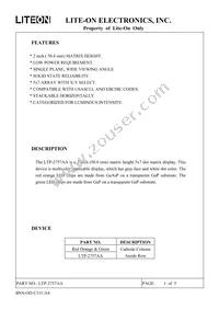 LTP-2757AA Datasheet Page 2