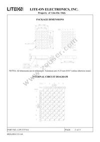 LTP-2757AA Datasheet Page 3