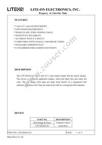 LTP-2844A3-01 Datasheet Page 2