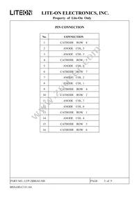 LTP-2B88AE-NB Datasheet Page 4