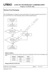 LTP-3363CKR-P Datasheet Page 10