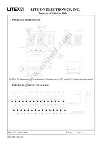 LTP-3786G Datasheet Page 2