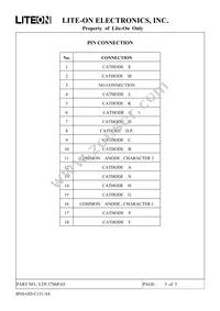 LTP-3786P-03 Datasheet Page 3