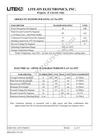 LTP-3786P-03 Datasheet Page 4