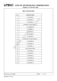 LTP-3862E Datasheet Page 3