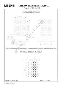 LTP-4157AG Datasheet Page 2