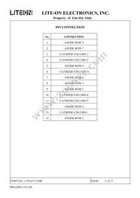 LTP-4157AHR Datasheet Page 4