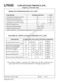LTP-4157AHR Datasheet Page 5