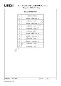 LTP-747KA Datasheet Page 3