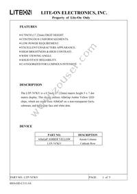 LTP-747KY Datasheet Page 2