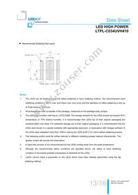 LTPL-C034UVH410 Datasheet Page 14