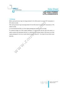 LTPL-C034UVH410 Datasheet Page 19