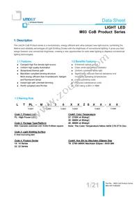 LTPL-M03622ZS57-S1 Datasheet Cover