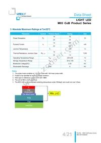 LTPL-M03622ZS57-S1 Datasheet Page 4