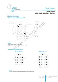 LTPL-M04530QS30-T0 Datasheet Page 3