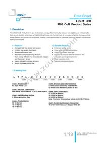 LTPL-M08208ZS57-S1 Datasheet Cover