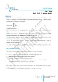 LTPL-M09830QS30-T0 Datasheet Page 17