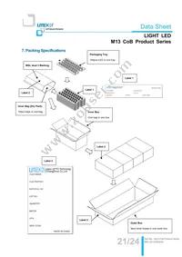 LTPL-M13710ZS40-T2 Datasheet Page 21