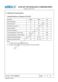 LTPL-P00DMS30 Datasheet Page 3