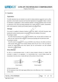 LTPL-P00DNS40 Datasheet Page 12