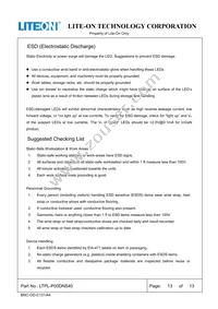 LTPL-P00DNS40 Datasheet Page 14