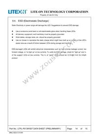 LTPL-P013WS57 Datasheet Page 14