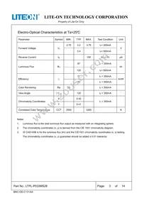 LTPL-P033MS28 Datasheet Page 3