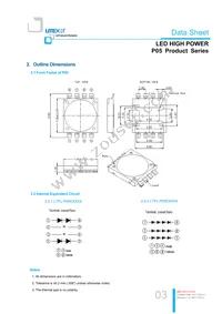 LTPL-P05EZS50 Datasheet Page 3