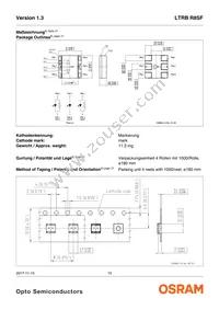 LTRBR8SF-8A7B-0107-0-0-R18-ZTP Datasheet Page 15