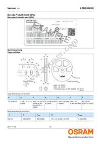 LTRBR8SR-8A7B-0117-0-0-R18-ZP Datasheet Page 21