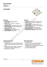 LTRBRASR-5B5C-0112-0-0-R18-ZP Datasheet Cover