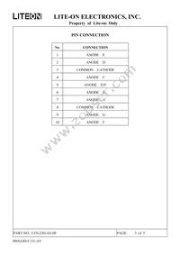 LTS-2301AE-09 Datasheet Page 4