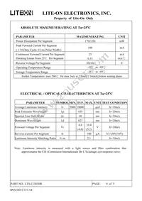 LTS-23305HR Datasheet Page 5