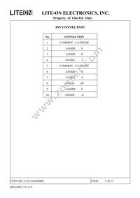 LTS-23305HRB Datasheet Page 4