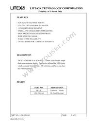 LTS-2801AB Datasheet Cover