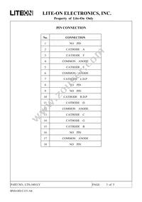 LTS-3401LY Datasheet Page 3