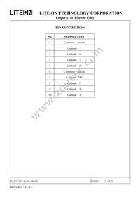 LTS-3861E Datasheet Page 4