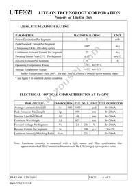 LTS-3861E Datasheet Page 5