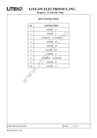 LTS-4301JF Datasheet Page 3